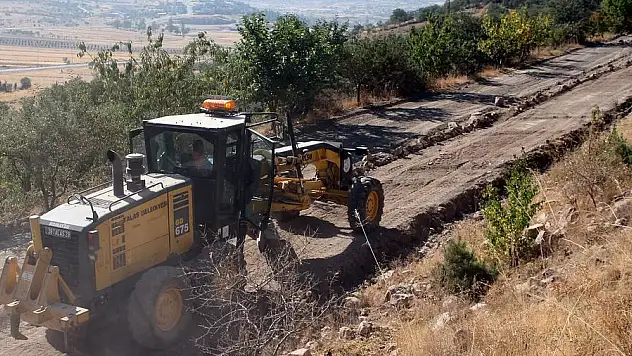 ALİ DAĞI YOLLARINDA YAĞIŞ TEDBİRLERİ