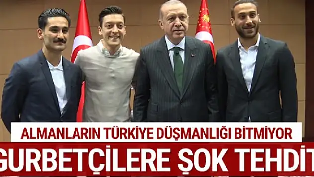 Almanya Cumhurbaşkanı Erdoğan'la görüşen gurbetçileri tehdit etti!