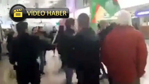Almanya'da terörist gruba Türk vatandaşlardan tekme tokat dayak