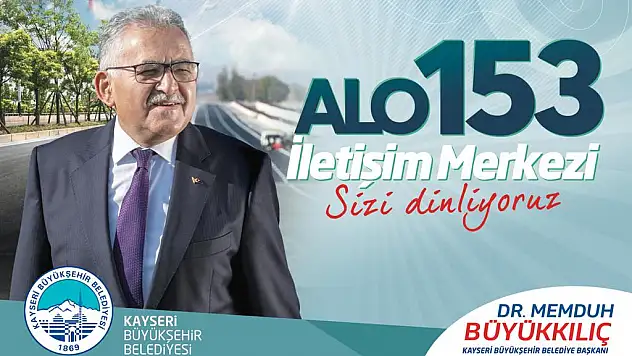 ALO 153, VATANDAŞI DİNLEYİP ÇÖZÜM ÜRETİYOR