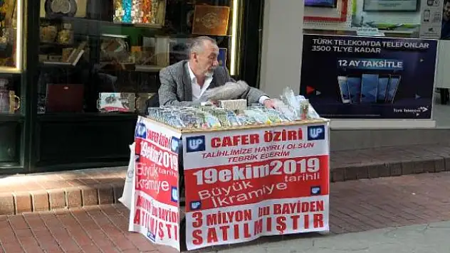 AMORTİ SANDIĞI BİLETE BÜYÜK İKRAMİYE ÇIKTI