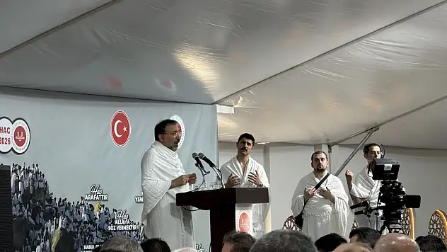 Arpaguş'tan Arafat'ta duygu dolu vakfe duası