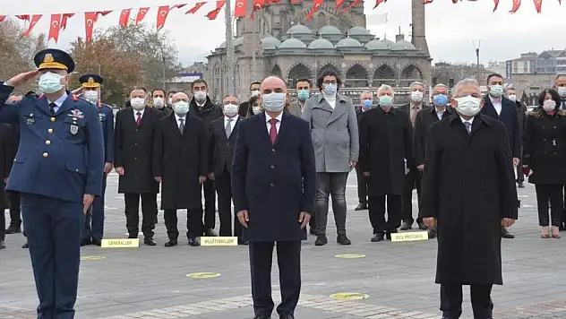ATATÜRK'ÜN KAYSERİ'YE GELİŞİNİN 101. YILI KUTLANDI