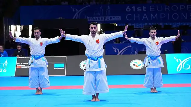 Avrupa Karate Şampiyonası'nda millilerden gümüş madalya