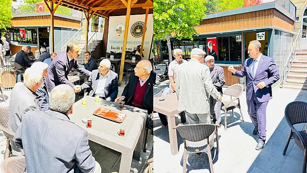 Avşar Aslan Kayserililerle bayramlaşıyor