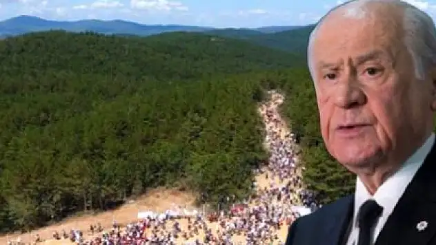 Bahçeli, Kaz Dağları ile ilgili ilk kez konuştu
