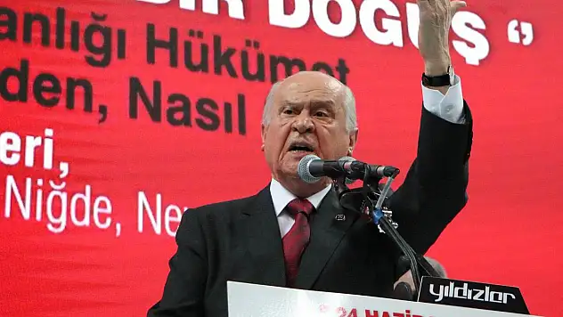 BAHÇELİ: 'MHP DÜŞMEDEN TÜRKİYE DÜŞMEZ'