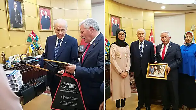 BAHÇELİ, O FOTOĞRAFI 16 YIL ÖNCE ÇEKİLMİŞTİ
