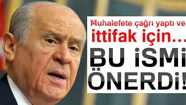 Bahçeli'den CHP'ye: Siz de cümbüş deyin