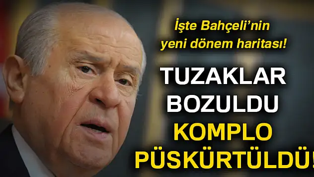 Bahçeli'den mesaj: Tuzaklar bozuldu komplo püskürtüldü