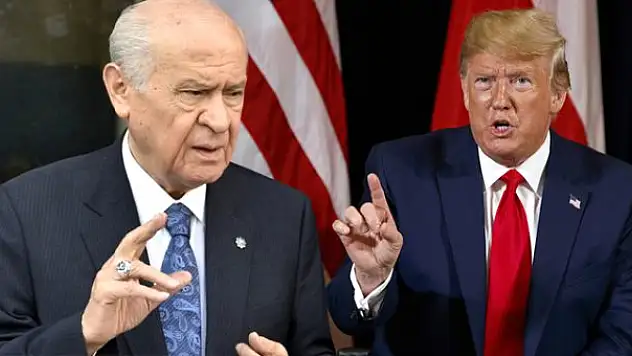 BAHÇELİ'DEN TRUMP'A SERT YORUM!