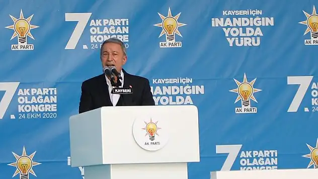 BAKAN AKAR, KAYSERİ'DE AÇIKLAMALARDA BULUNDU