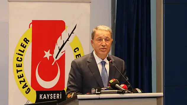 BAKAN AKAR, KGC ÖDÜL TÖRENİNDE KONUŞTU