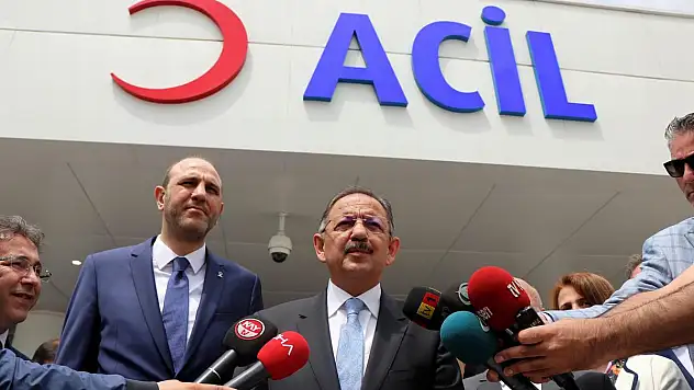 Bakan Özhaseki: 'Kayseri Şehir Hastanesinde paralı ve pahalı diye bir şey yok'