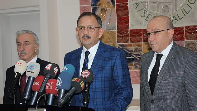 Bakan Özhaseki: 'Sistemi Değiştireceğiz'