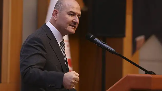 BAKAN SOYLU: 'SORUMLULUĞU CUMHURBAŞKANIMIZIN ÜZERİNE YIKMAYA ÇALIŞMAK PKK'YI AKLAMAKTIR'