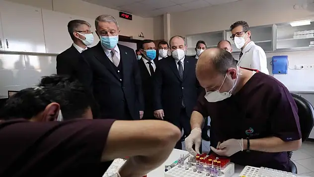 BAKANLAR AKAR VE VARANK'TAN KAYSERİ'YE AŞI ÇIKARMASI