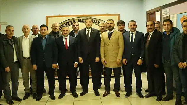 BAKİ ERSOY'DAN BAŞKAN CABBAR'A ZİYARET