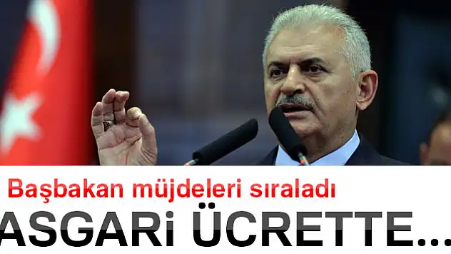 Başbakan Yıldırım'dan müjde üstüne müjde