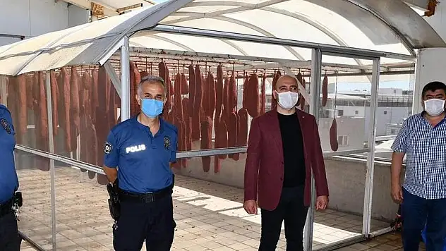 BAŞKAN BAĞLAMIŞ, KORONA VİRÜS DENETİMİNDE BULUNDU