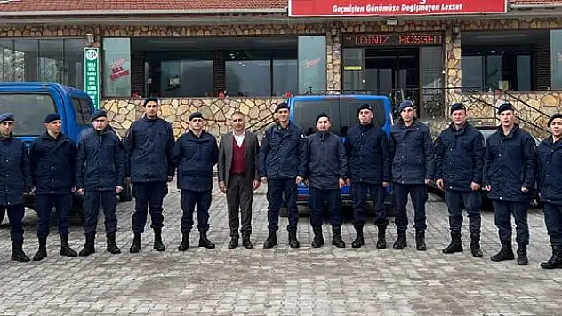 BAŞKAN BAYRAK, UZMAN ÇAVUŞLAR İLE BİR ARAYA GELDİ