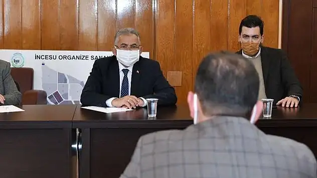 BAŞKAN BÜYÜKKILIÇ, 2021'İN İLK İLÇE ZİYARETİNİ İNCESU'YA YAPTI