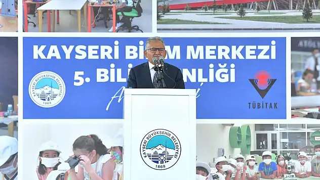 BAŞKAN BÜYÜKKILIÇ, 5. BİLİM ŞENLİĞİ AÇILIŞINA KATILDI