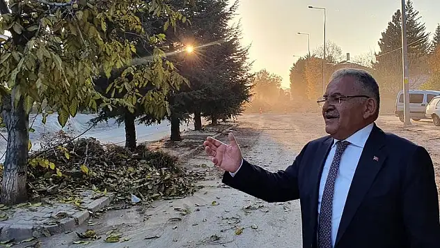 BAŞKAN BÜYÜKKILIÇ ALTYAPI VE YOL ÇALIŞMALARINI DENETLEDİ