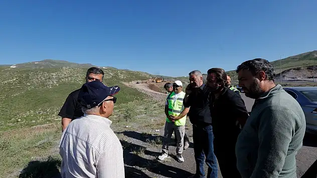 Başkan Büyükkılıç, Erciyes'e nefes olacak alternatif yol çalışmalarını inceledi