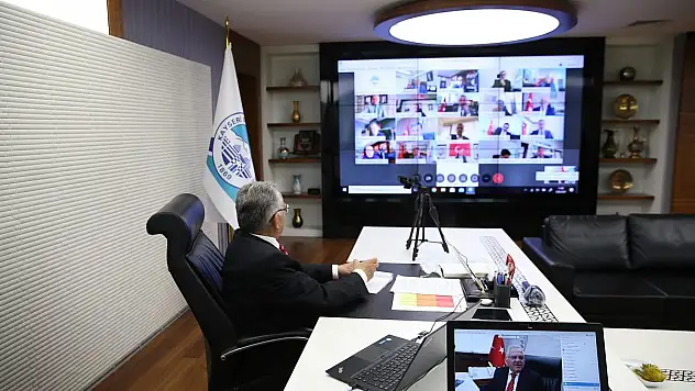 BAŞKAN BÜYÜKKILIÇ, İLÇE BELEDİYE BAŞKANLARIYLA KOORDİNASYON TOPLANTISI YAPTI