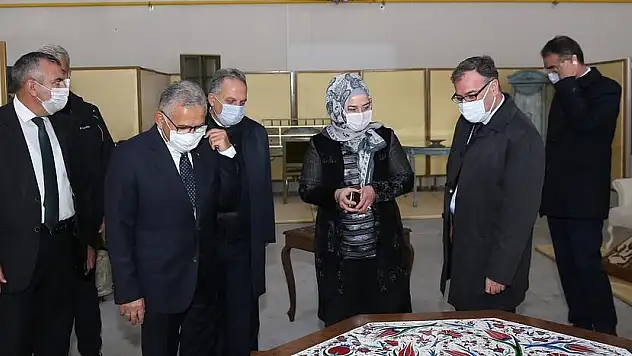 BAŞKAN BÜYÜKKILIÇ KAYMEK SANAT MERKEZİ'NDE