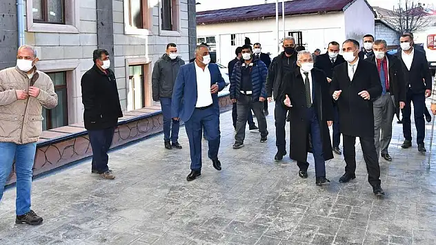 BAŞKAN BÜYÜKKILIÇ, PINARBAŞI VE SARIZ'DA YATIRIMLARI İNCELEDİ