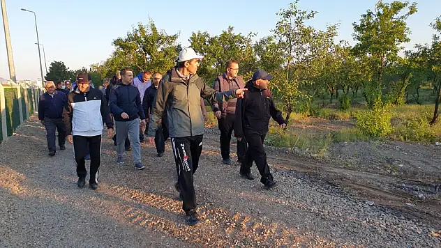 BAŞKAN BÜYÜKKILIÇ, SABAHIN İLK IŞIKLARINDA MESAİYE BAŞLADI
