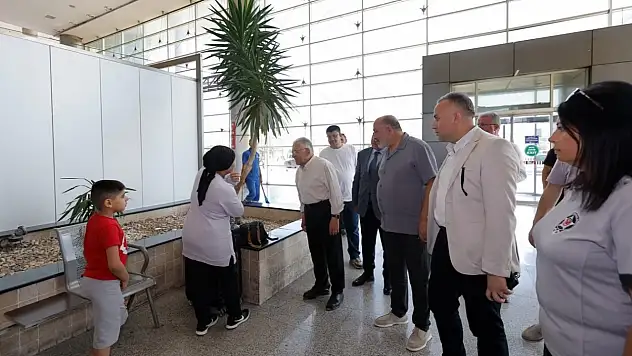 Başkan Büyükkılıç'tan Kayseri Şehir Terminali'ne ziyaret