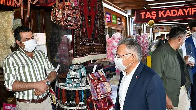 BAŞKAN BÜYÜKKILIÇ, UYARILARINA ERCİYES'TE DEVAM ETTİ