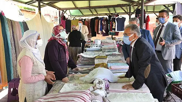 BAŞKAN BÜYÜKKILIÇ, YEMLİHA, EBİÇ VE MAHZEMİN'DE VATANDAŞLARLA BULUŞTU