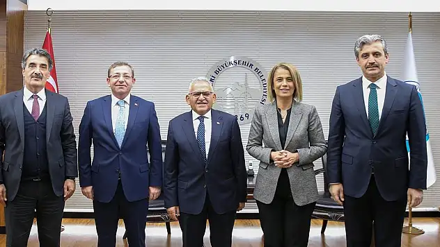 BAŞKAN BÜYÜKKILIÇ'A KOMŞU ŞEHİR ZİYARETLERİ