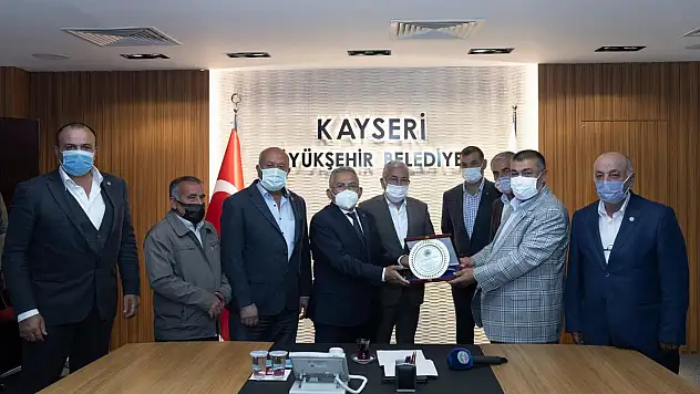 BAŞKAN BÜYÜKKILIÇ'A ZİRAAT ODASI BAŞKANLARINDAN TEŞEKKÜR ZİYARETİ