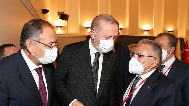 BAŞKAN BÜYÜKKILIÇ'IN CUMHURBAŞKANI ERDOĞAN İLE 'KAYSERİ' SOHBETİ