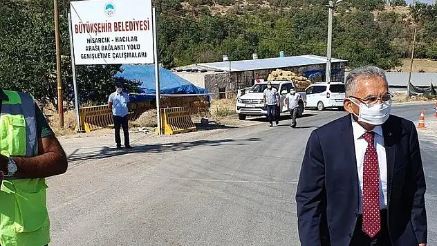 BAŞKAN BÜYÜKKILIÇ'TAN YOL DENETİMİ