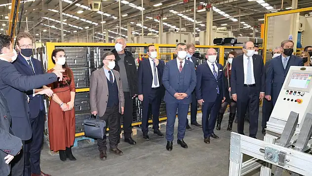 BAŞKAN BÜYÜKSİMİTCİ, AB BÜYÜKELÇİSİNE KAYSERİ'NİN SANAYİSİ HAKKINDA BİLGİ VERDİ