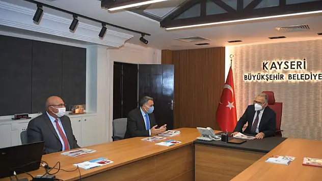 BAŞKAN CABBAR VE BÜYÜKKILIÇ ARASINDA 2021 PROJELERİ İSTİŞARE EDİLDİ