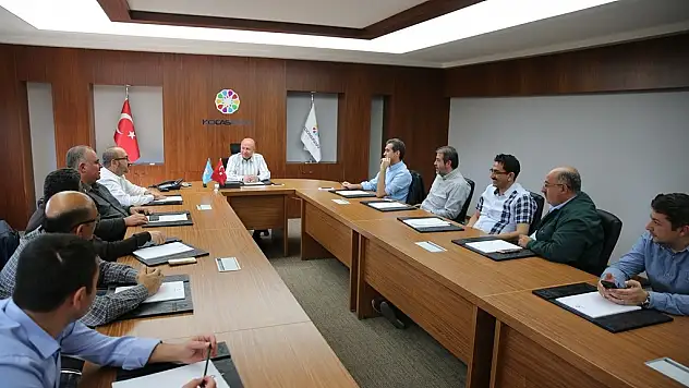 Başkan Çolakbayrakdar, istişare toplantısı gerçekleştirdi 