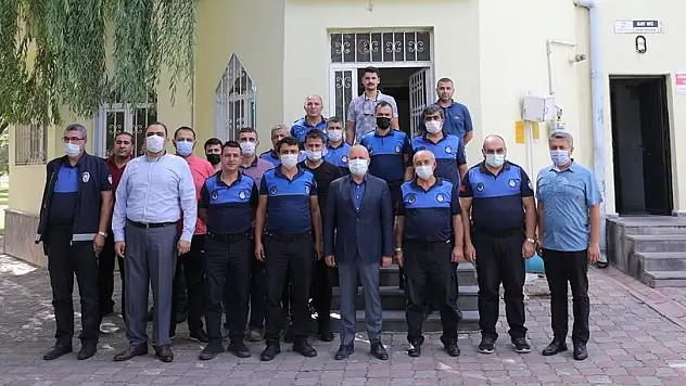 BAŞKAN ÇOLAKBAYRAKDAR, ZABITA HAFTASI'NI KUTLADI