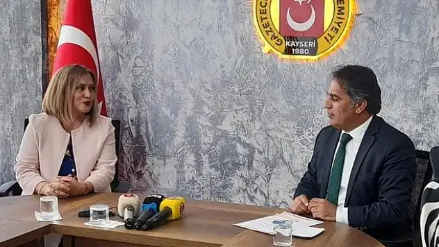 BAŞKAN EMİNE TİMUÇİN'DEN KGC'YE ZİYARET