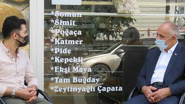 BAŞKAN ESAT ÖZTÜRK ESNAF ZİYARETLERİNE DEVAM EDİYOR