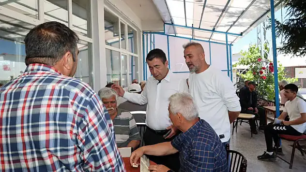 Başkan Metin, Tuzhisar'da vatandaşla buluştu