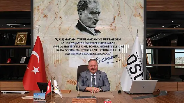 Başkan Nursaçan'dan İSO 500 Değerlendirmesi