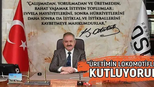 NURSAÇAN'DAN İSO İLK 500'DE YER ALAN KAYSERİ FİRMALARINA TEBRİK