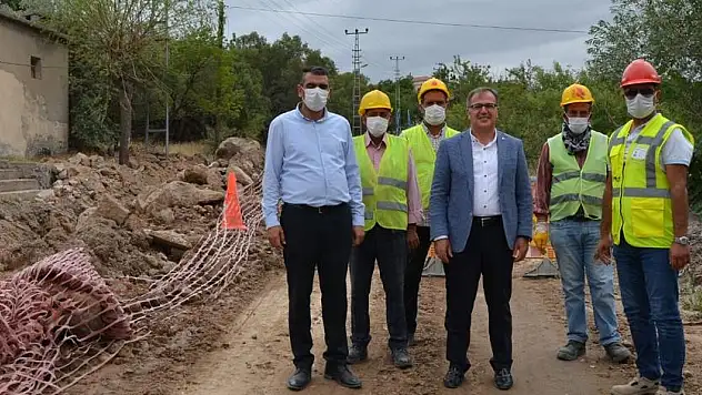 BAŞKAN ÖZDOĞAN 'DOĞAL GAZ ÇALIŞMALARI AĞUSTOS SONUNA TAMAMLANACAK'